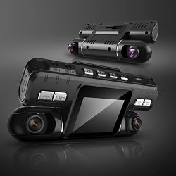 Pruveeo MX2 Dash Cam Front and Rear Dual Camera for Cars