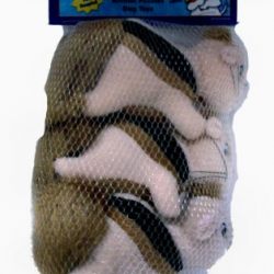Squeakin' Animals Squeaky Plush Dog Toys, Replacement Hide a Squirrel Squeak Toys by Outward Hound, 3 pack
