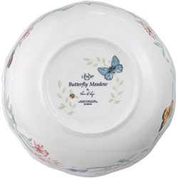 Lenox Butterfly Meadow 7 Piece Pasta/Salad Set White Dinnerware