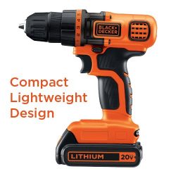 BLACK+DECKER 20-Volt MAX Lithium-Ion Cordless Drill/Driver