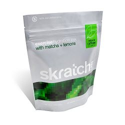 Skratch Labs Exercise Hydration Mix Matcha Green Tea + Lemons Resealable Bag 16 oz
