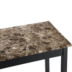 Dorel Living 3-Piece Devyn Faux Marble Pub Dining Set