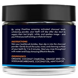 Charcoal Teeth Whitening Powder - Made in USA