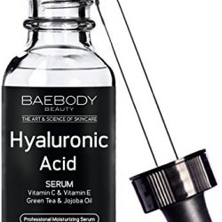 Baebody Hyaluronic Acid Serum for Face, Professional Anti-Aging Topical Facial Serum