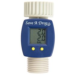 P3 International Water Flow Meter | Measure Gallon Usage From an Outdoor Garden Hose | Helps Conserve Water