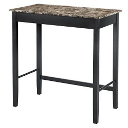 Dorel Living 3-Piece Devyn Faux Marble Pub Dining Set