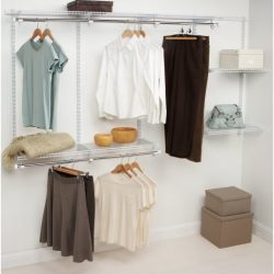 Rubbermaid Configurations Closet Kits, 4-8 ft., White