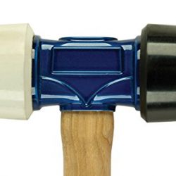 Double-Face Hammer with Soft/Hard Tips & Hickory Wood Handle
