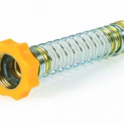 Camco Flexible Hose Protector-Eliminates Hose Crimping and Straining at Faucets and Water Connections, Creates Hose Flexibility