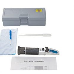 Best Value Refractometer Kit (0-32 BRIX) with Automatic Temperature Compensation