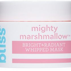 Bliss Mighty Marshmallow Face Mask Bright & Radiant Whipped Facial Mask Straight-from-the-Spa Paraben