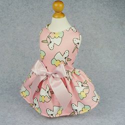 Fitwarm Fairy Unicorn Pet Clothes for Dog Dresses Cat