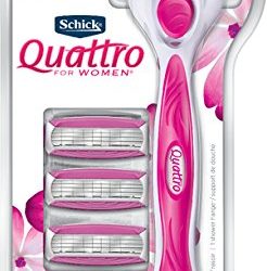 Schick Quattro for Women Value Pack with 1 Razor and 4 Razor Blade Refills