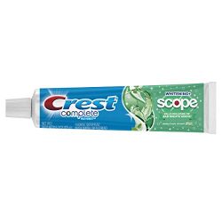 Crest Complete Whitening + Scope Minty Fresh Flavor Toothpaste 6.2 oz, 3 Pack