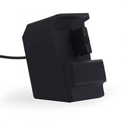 Aresh for Fitbit Ionic Stand, Portable Dock Station for Fitbit Ionic (Black)
