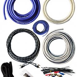 SoundBox Connected 4 Gauge True AWG Amp Kit Amplifier Wiring Complete Install Kit Cables