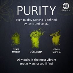 DoMatcha - Organic Summer Harvest Matcha Powder, Authentic Japanese Green Tea Rich with Antioxidants and L-Theanine, Gluten Free and Kosher, 75 Servings (2.82 oz)