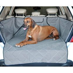 K&H Pet Products Quilted Cargo Pet Cover & Protector Gray