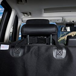 BarksBar Original Pet Cargo Cover & Liner For Dogs - 80 x 52 Black, Waterproof Machine Washable With Bumper Flap Protection- For Cars, Trucks & SUVs