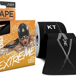 KT Tape Pro Extreme Therapeutic Elastic Kinesiology Sports Tape, 20 Pre cut 10 inch Strips