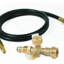 Camco Propane Brass Tee with 5' Hose