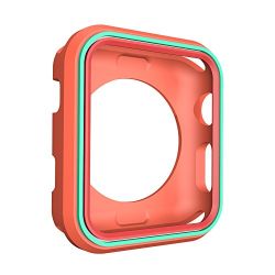 AWINNER Colorful Case for Apple Watch 38mm,Shock-proof and Shatter-resistant Protective iwatch Silicone Case for Apple Watch Series 3,Series 2,Series 1, Nike+,Sport,Edition (12-Colour)