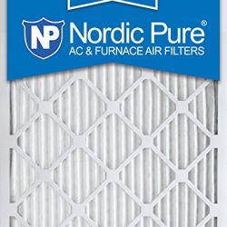 Nordic Pure 16x25x1 MERV 12 Pleated AC Furnace Air Filter, Box of 6