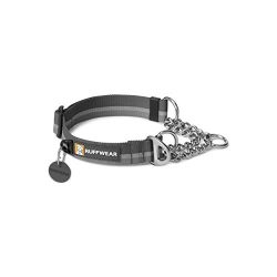 Ruffwear - Chain Reaction Limited Cinch, Audible Correction Collar, Twilight Gray, Medium