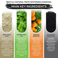 Charcoal Teeth Whitening Powder - Made in USA