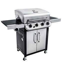 Char-Broil Performance 475 4-Burner Cabinet Liquid Propane Gas Grill- Stainless