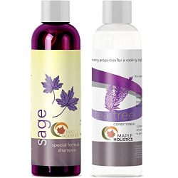 Sulfate Free Shampoo And Tea tree Oil Conditioner Set - Anti Dandruff