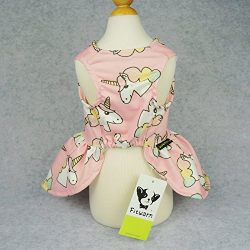 Fitwarm Fairy Unicorn Pet Clothes for Dog Dresses Cat