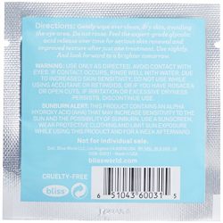 Bliss That's Incredi-peel Glycolic Resurfacing Pads