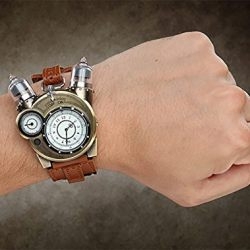 ThinkGeek Steampunk Styled Tesla Analog Watch