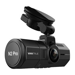 Vantrue N2 Pro Uber Dual Dash Cam Dual 1920x1080P Front and Rear Dash Cam (2.5K 1440P Single Front) 1.5" 310° Car Dashboard Camera w/Infrared Night Vision, Sony Sensor, Parking Mode, Motion Detection