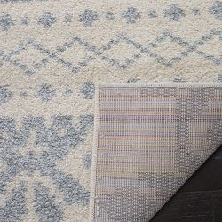 Safavieh Adirondack Collection Ivory and Slate Rustic Bohemian Area Rug (8' x 10')