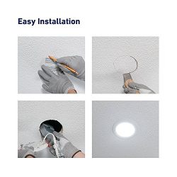 Lithonia Lighting (Pack of 6) 9.6W Ultra Thin 4" Dimmable Recessed Ceiling Light
