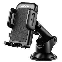 Mpow Car Phone Holder, Washable Strong Sticky Gel Pad with One-Touch Design Dashboard