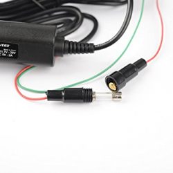 Hard Wire Kit for Dash Cam – 13ft Cable with Fuse Protection & Mini USB Port for Secure Power