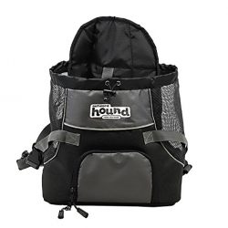 Poochpouch Dog Carrier, Front Carrier for Small Dogs by Outward Hound, Medium, Grey