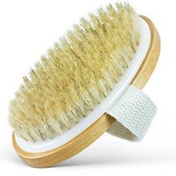 Bar5F Dry Body Brush - 100% Natural Bristles - Cellulite Treatment