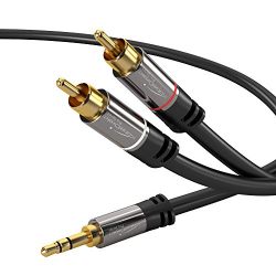 KabelDirekt 3.5mm to RCA Splitter Cable / Cord