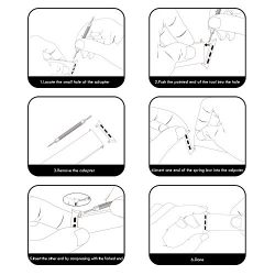 Apple Watch Adapter, Fullmosa Watch Band Clasp/Connector/Lug for iWatch