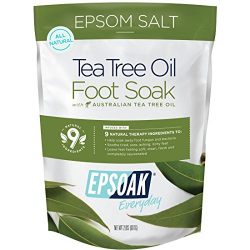 Tea Tree Oil Foot Soak with Epsoak Epsom Salt
