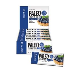 Paleo Protein Bar (Blueberry Tart) 12 Bars