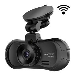 Vantrue X3 Dash Cam 2.5K 2560 X 1440P WiFi Car Dash Camera Iphone/Android Live Stream Dashboard Camera Video Recorder with Free App, Ambarella A12, Super Night Vision, Parking Mode, 170° Wide Angle