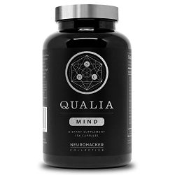 Qualia Mind from the Neurohacker Collective® | Premium Nootropic Supplement for Mental Performance & Brain Health. Designed to Optimize Brain Function, Increase Focus, Mental Clarity & Boost