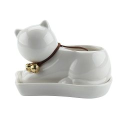 Lazy Cat Design Ceramic Succulent Plant Pot