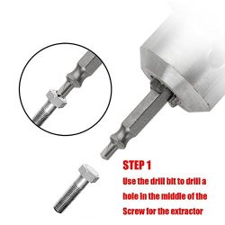Damaged Screw Extractor and Remover Set by Aisxle