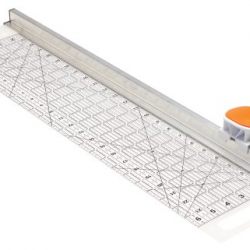 Fiskars 6x24 Inch Rotary Cutter and Ruler Combo